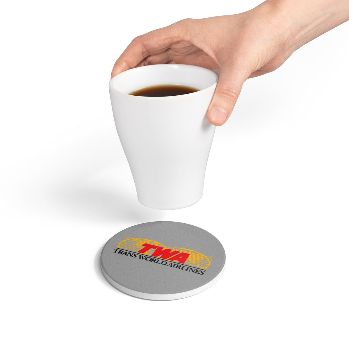 Trans World Airlines (TWA) Ceramic Coaster
