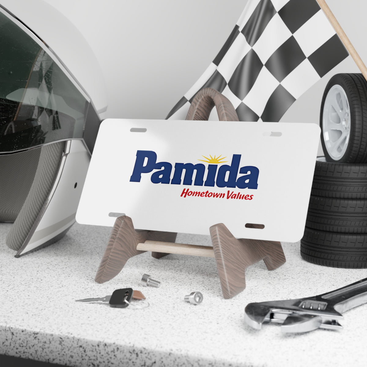 Pamida Vanity License Plate
