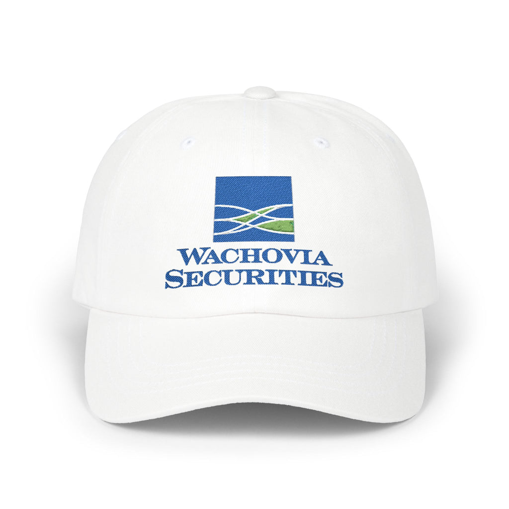 Wachovia Securities Embroidered Dad Cap Hat