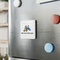 AOL Instant Messenger (AIM) Square Porcelain Fridge Magnet