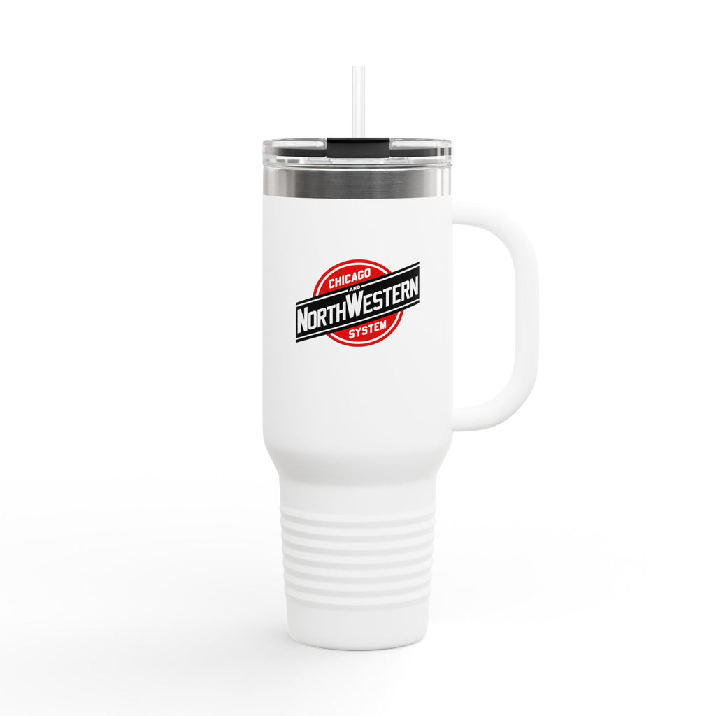 Chicago and North Western Railway 40oz Insulated Travel Mug Stainless Tumbler