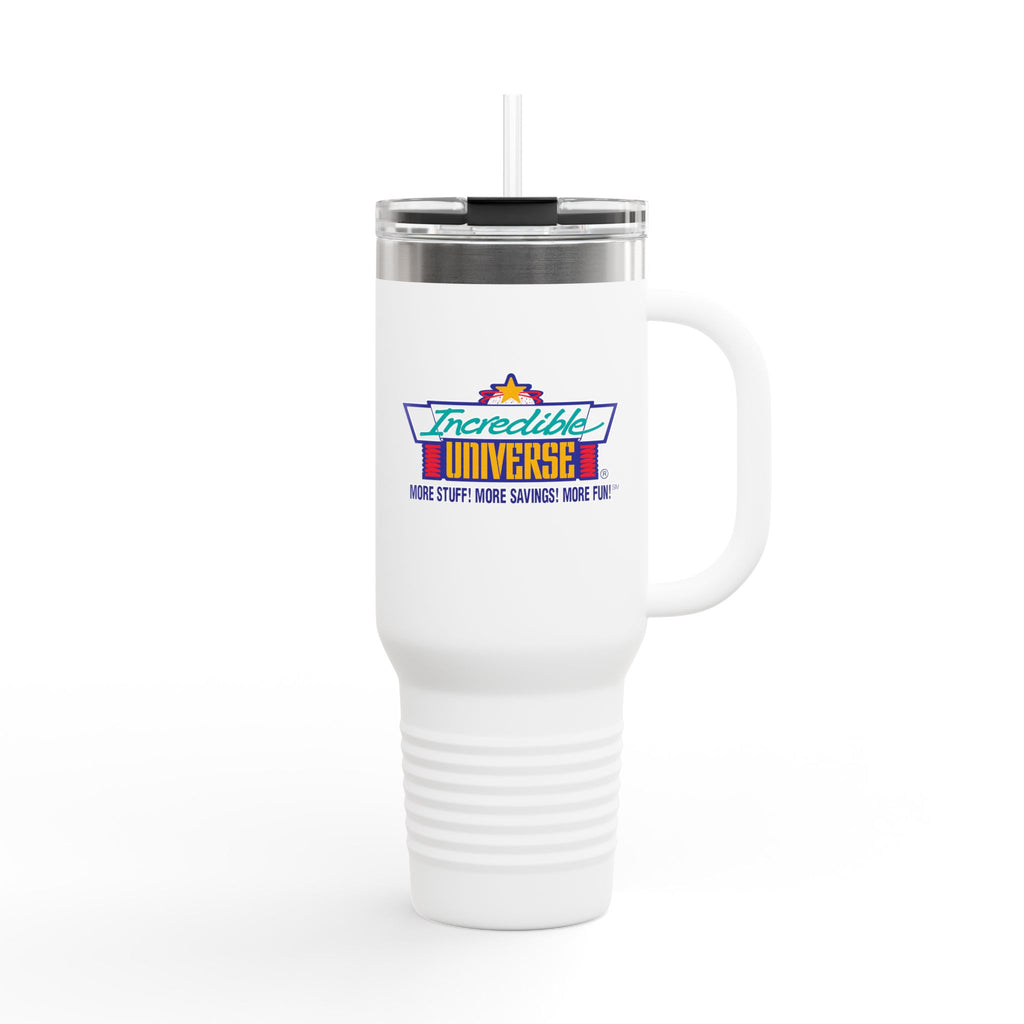 Incredible Universe 40oz Insulated Travel Mug Stainless Tumbler