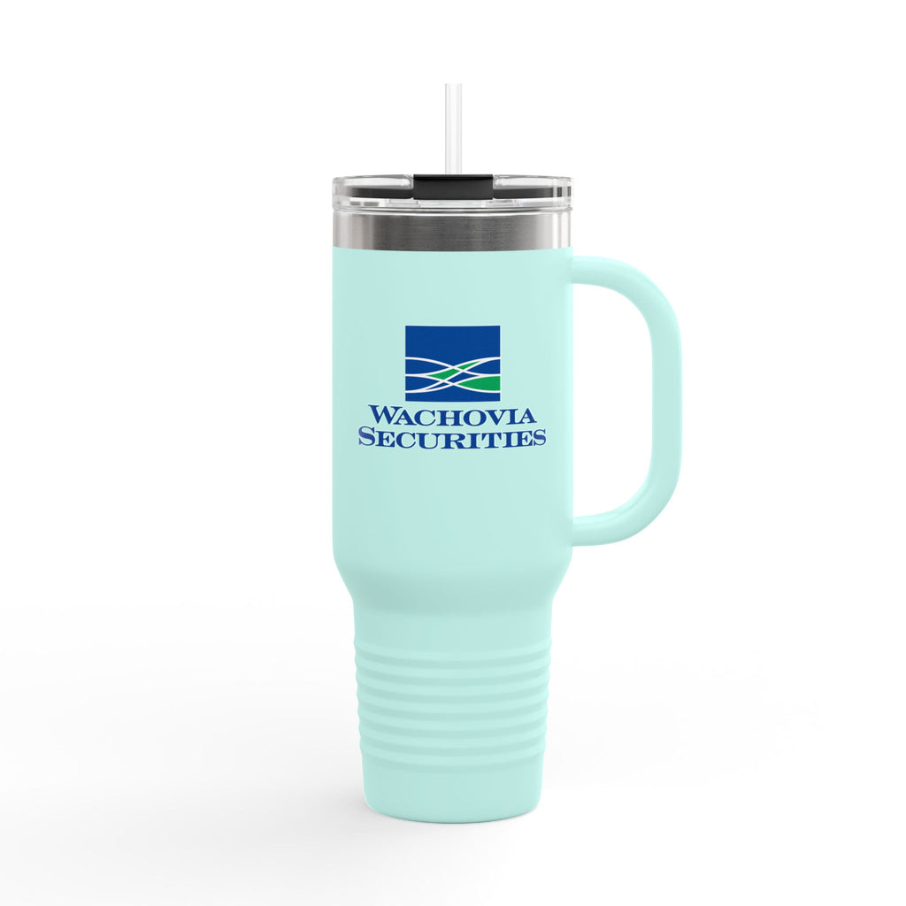 Wachovia Securities 40oz Insulated Travel Mug Stainless Tumbler