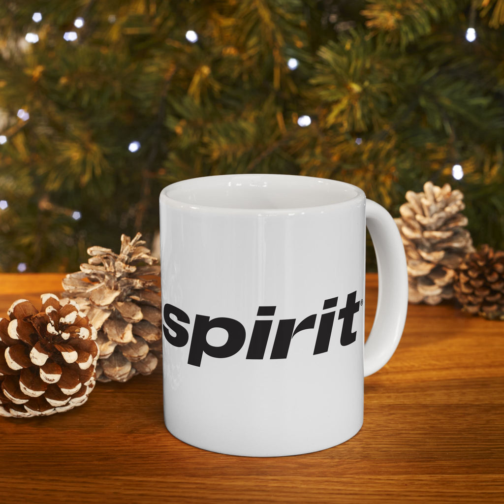Spirit Airlines Ceramic Coffee Mug