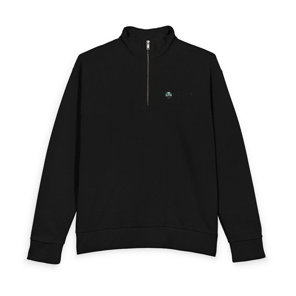 Netscape Heavy Knit Quarter-Zip Sweatshirt