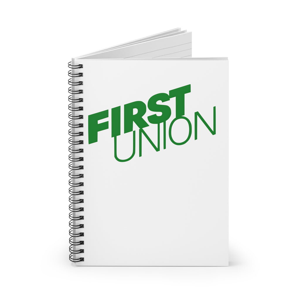First Union Spiral Notebook