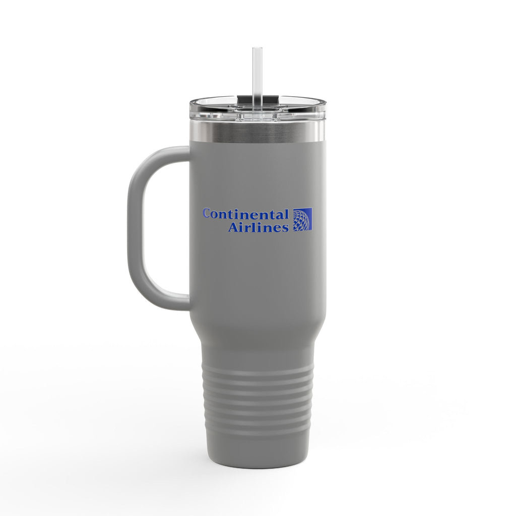 Continental Airlines 40oz Insulated Travel Mug Stainless Tumbler