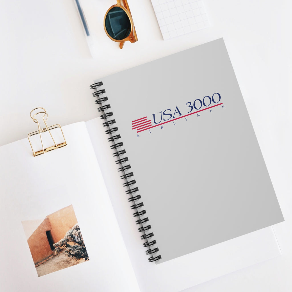 USA3000 Airlines Spiral Notebook