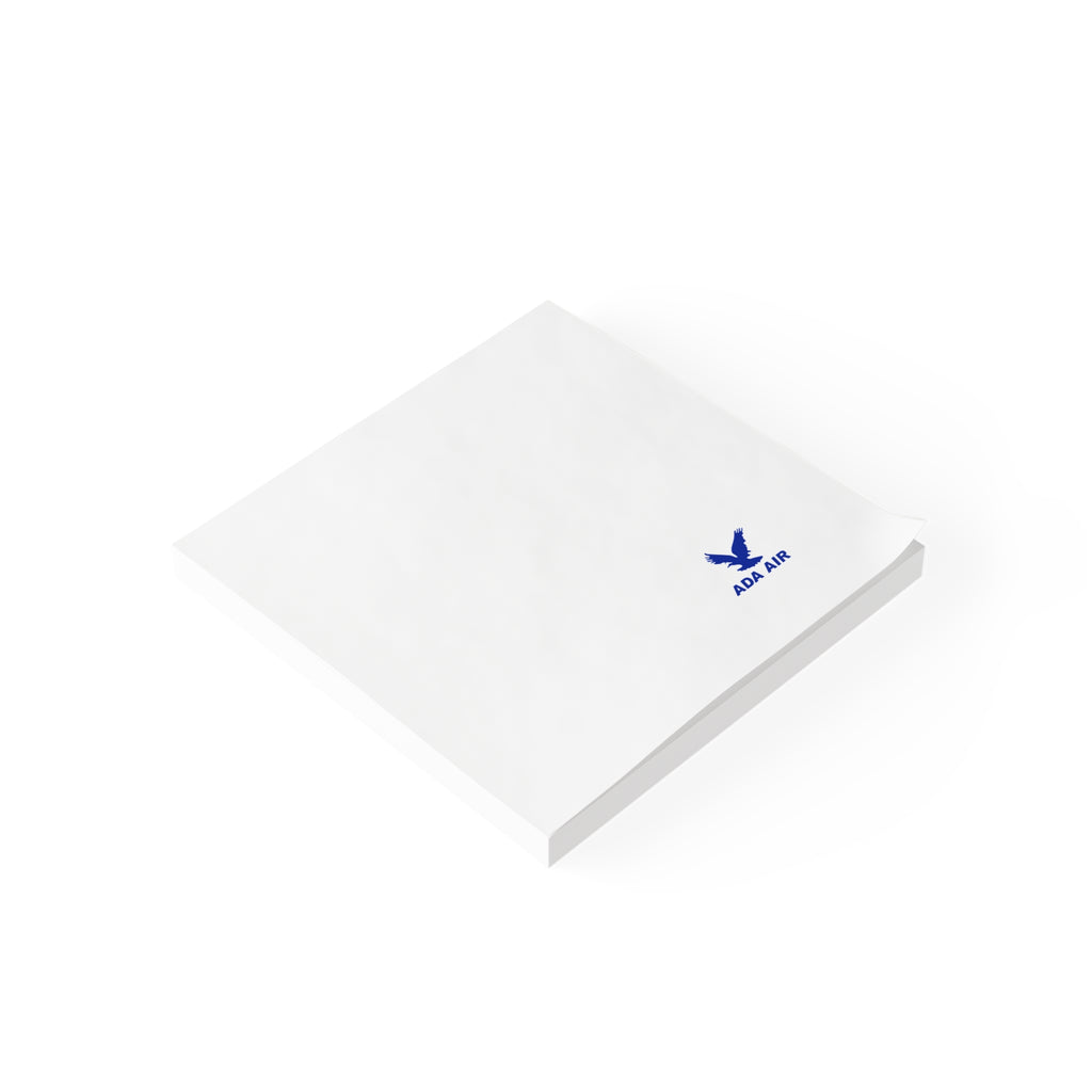 Ada Air Sticky Post-it Note Pad