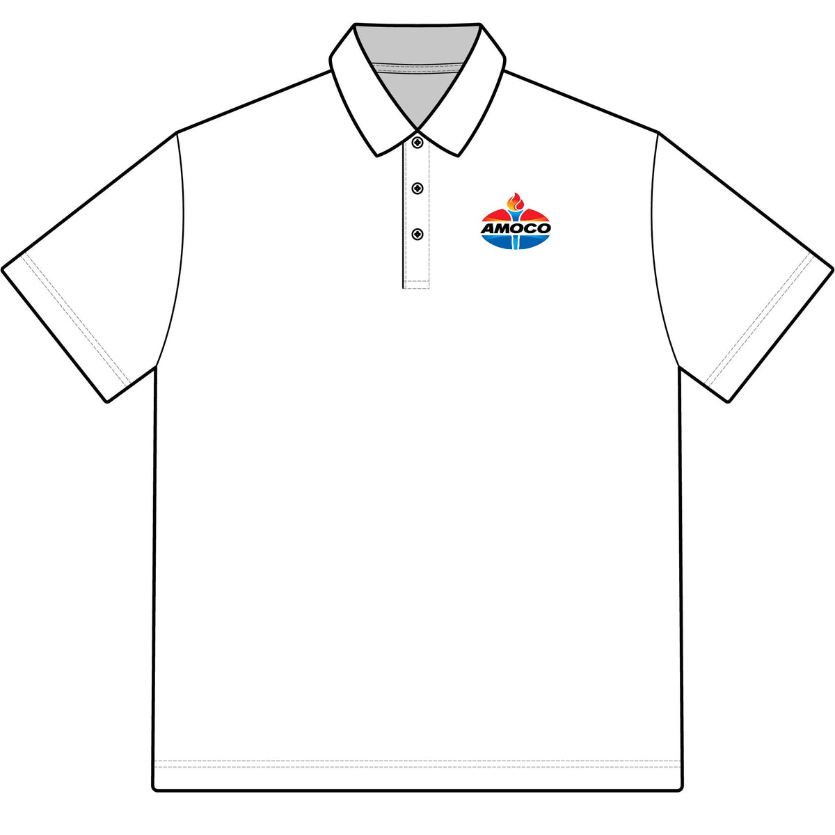 Amoco Cotton Polo Shirt