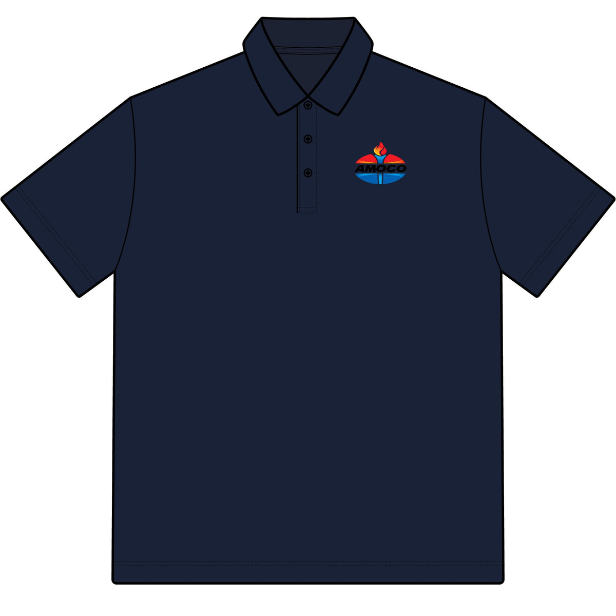 Amoco Cotton Polo Shirt