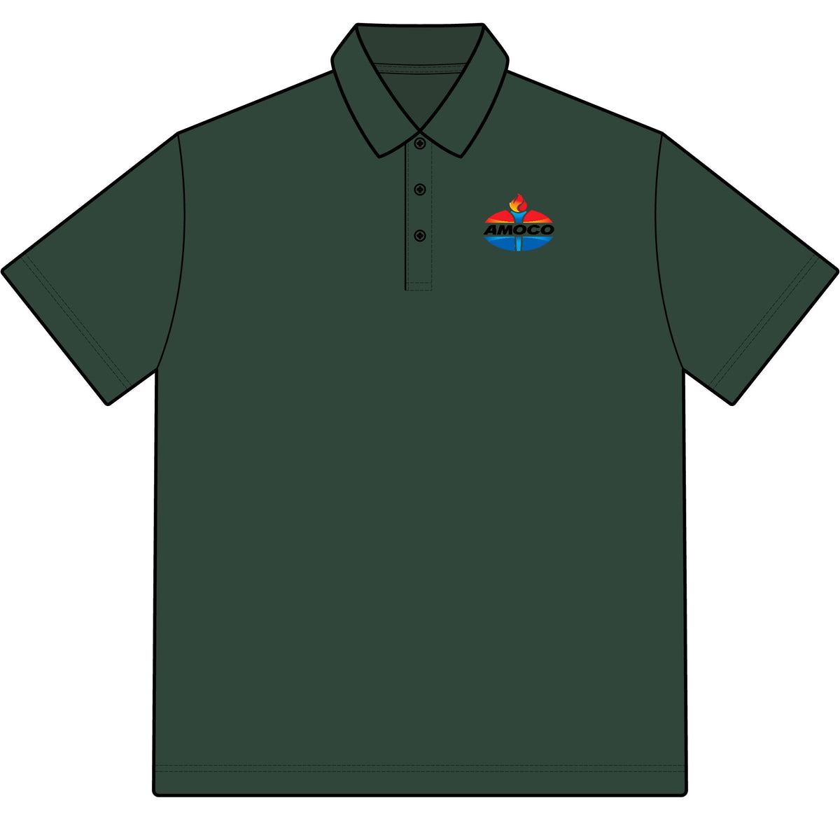 Amoco Cotton Polo Shirt