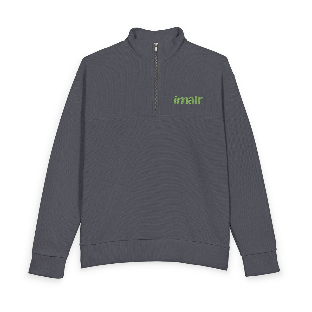 Imair Airlines Heavy Knit Quarter-Zip Sweatshirt