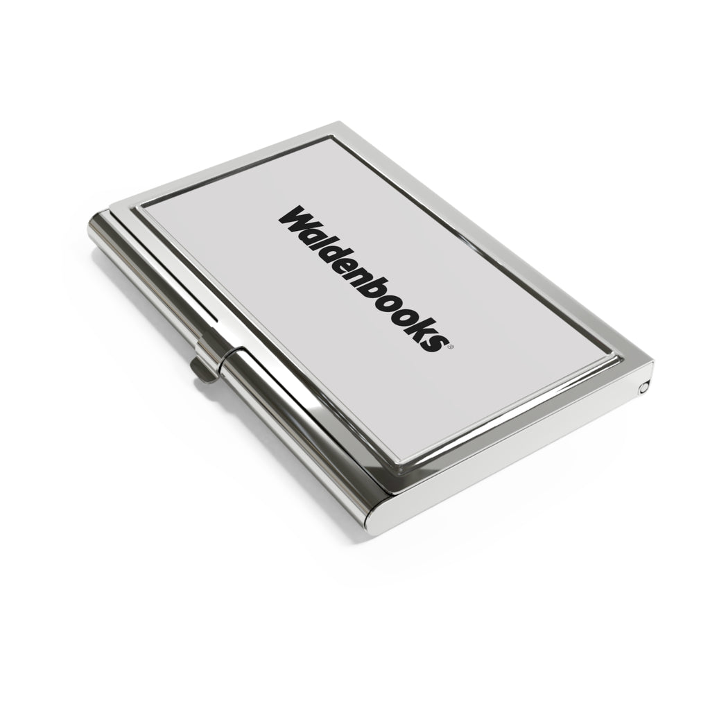 Waldenbooks Metal Business Card Holder