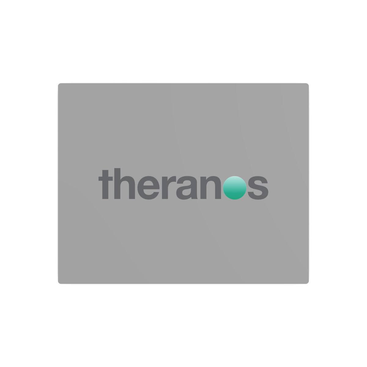 Theranos Metal Sign