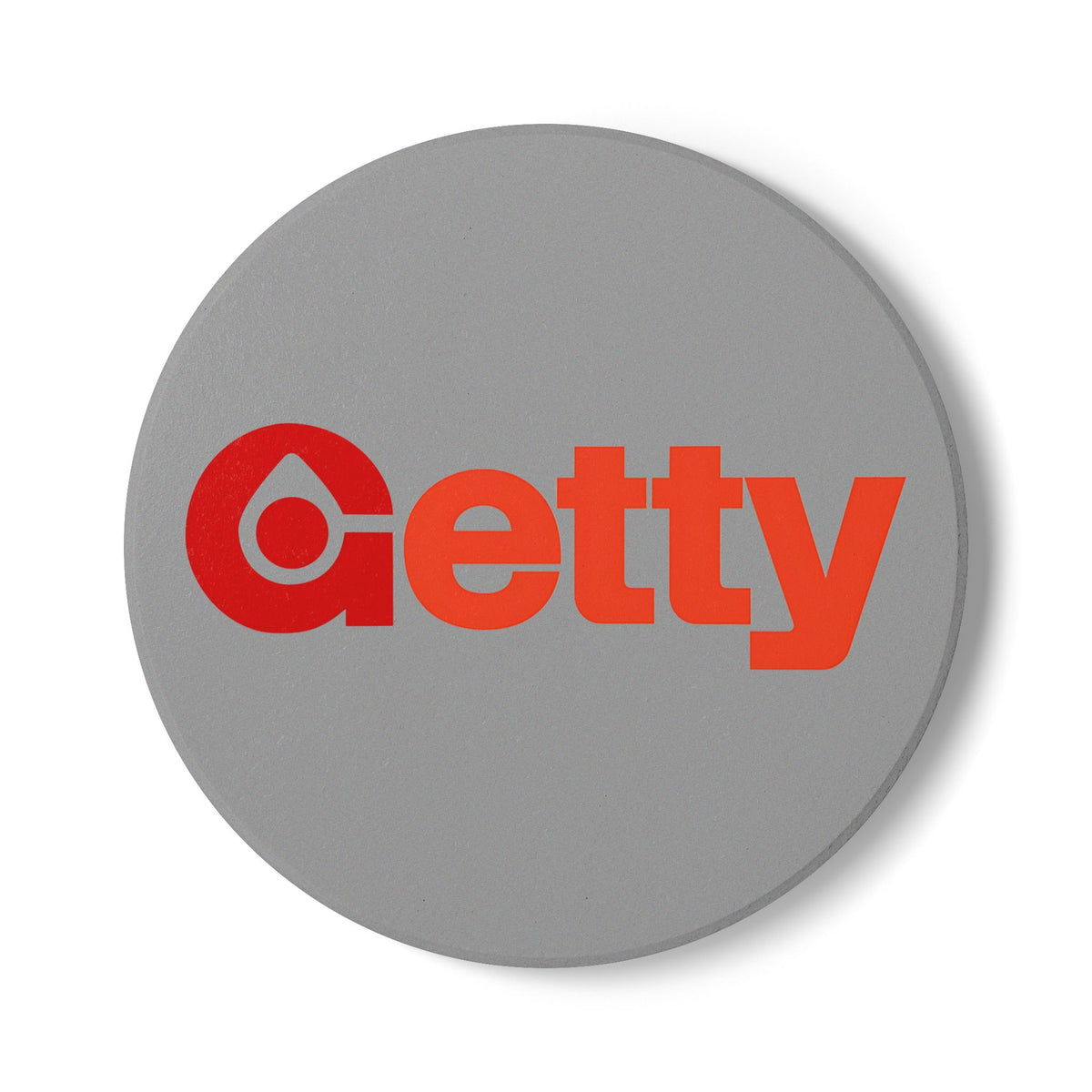 Getty Oil Ceramic Coaster