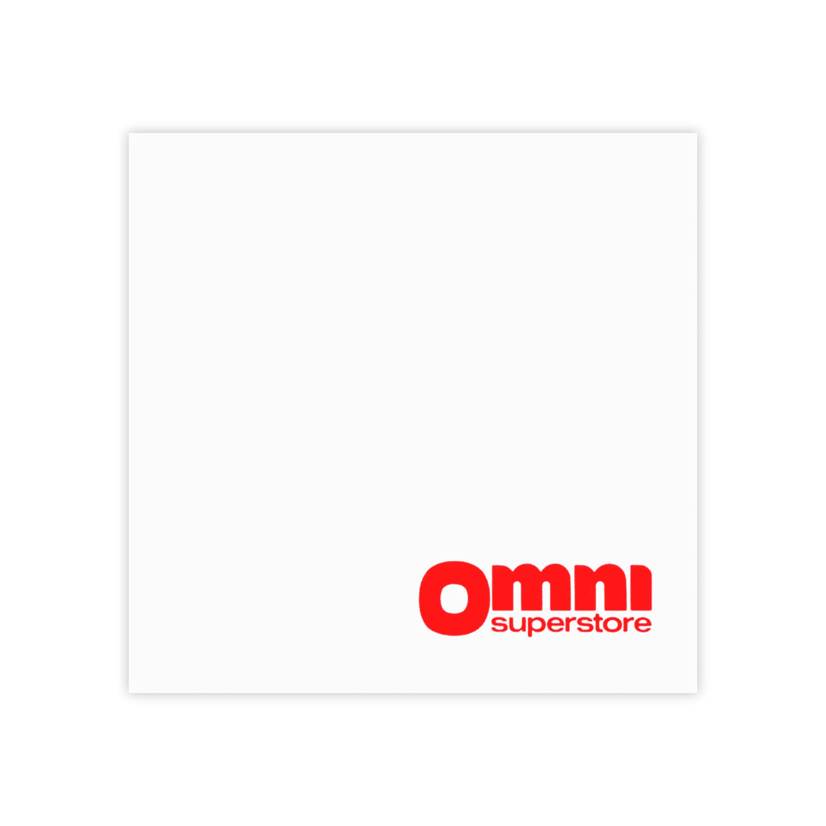 Omni Superstore Sticky Post-it Note Pad