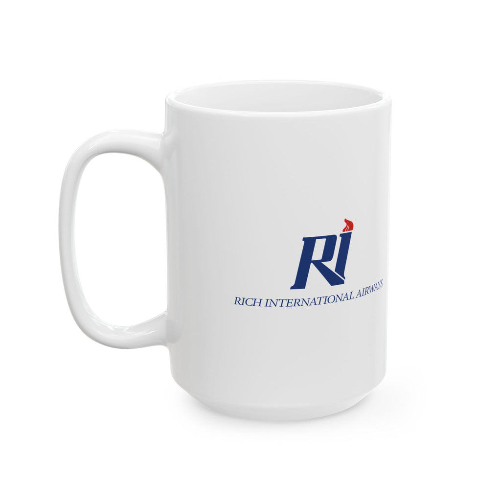 Rich International Airways Ceramic Coffee Mug