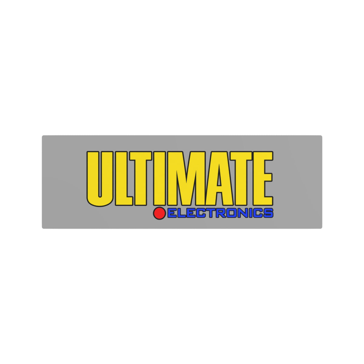 Ultimate Electronics Metal Sign