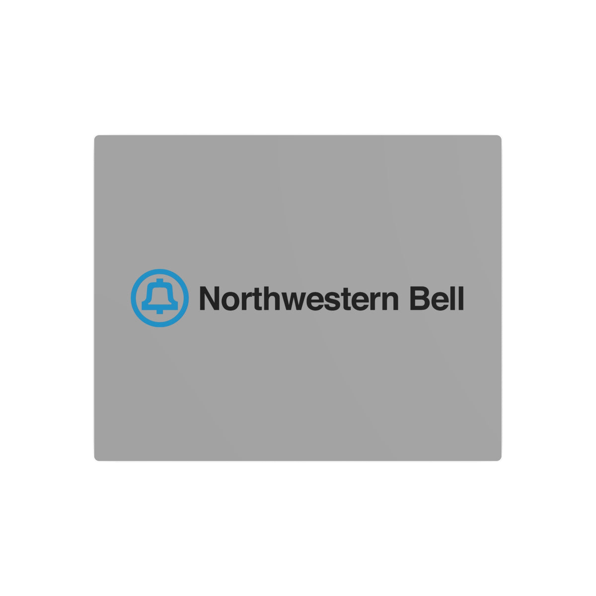Northwestern Bell Metal Sign