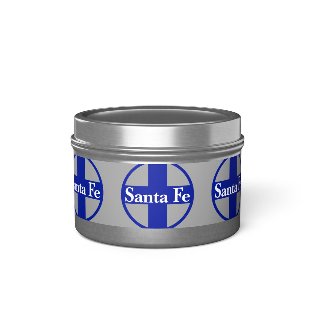 Atchison Topeka and Santa Fe Railway Tin Candle