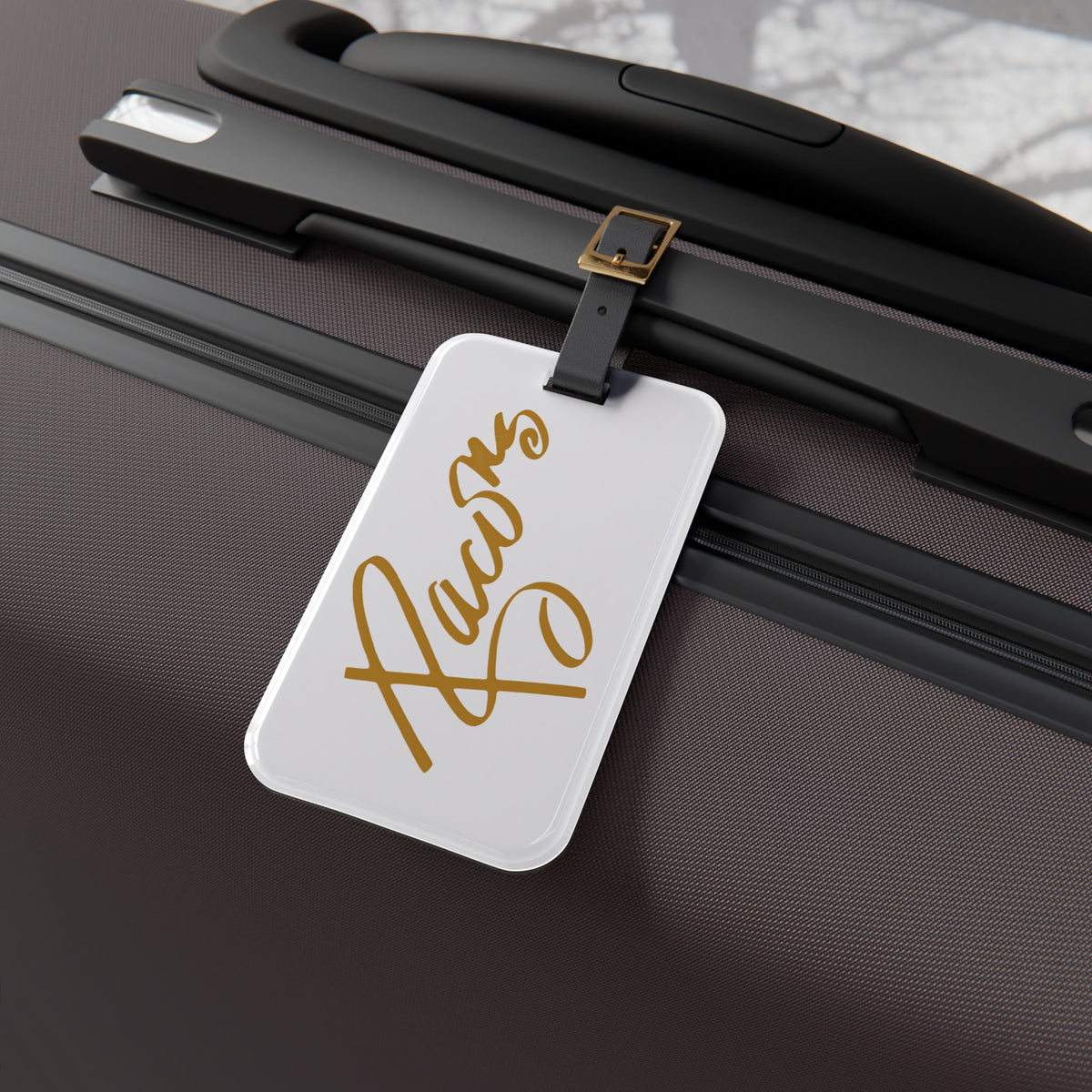 Bacon's Luggage Tag
