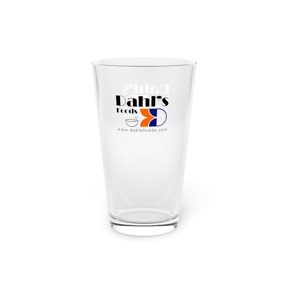 Dahl's Foods 16oz Pint Glass