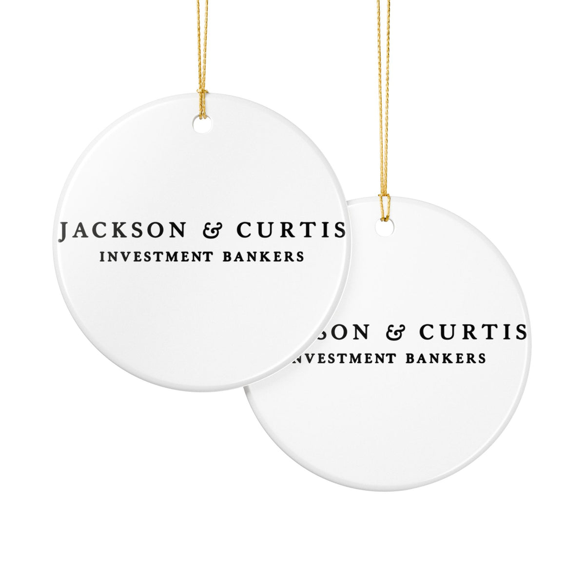 Jackson & Curtis Ceramic Ornament