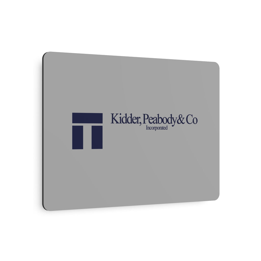 Kidder, Peabody & Co. Metal Sign