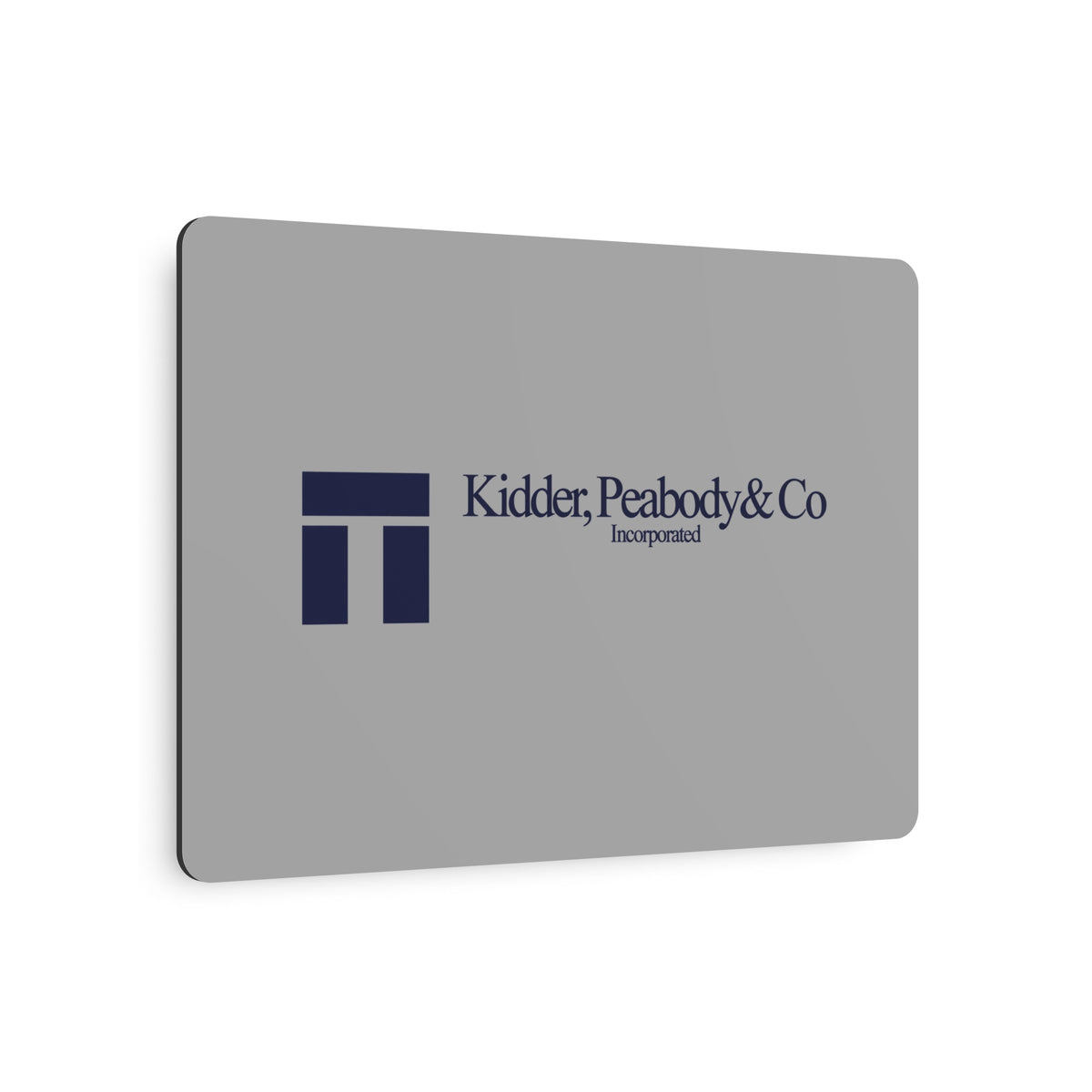 Kidder, Peabody & Co. Metal Sign