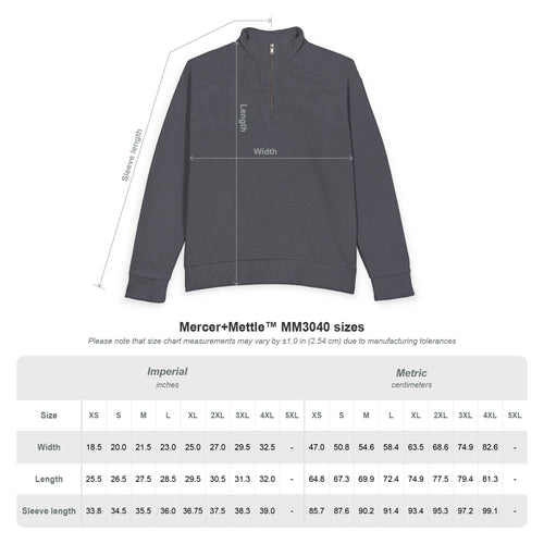 Allegheny Airlines Heavy Knit Quarter-Zip Sweatshirt