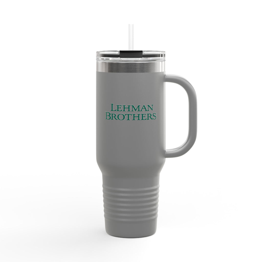 Lehman Brothers 40oz Insulated Travel Mug Stainless Tumbler