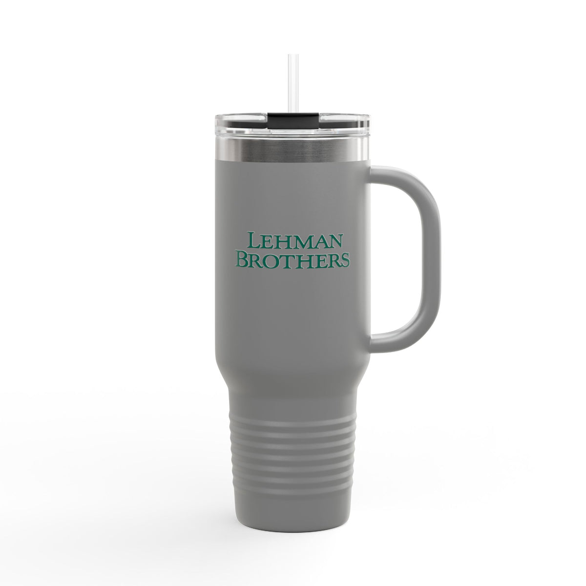 Lehman Brothers 40oz Insulated Travel Mug Stainless Tumbler