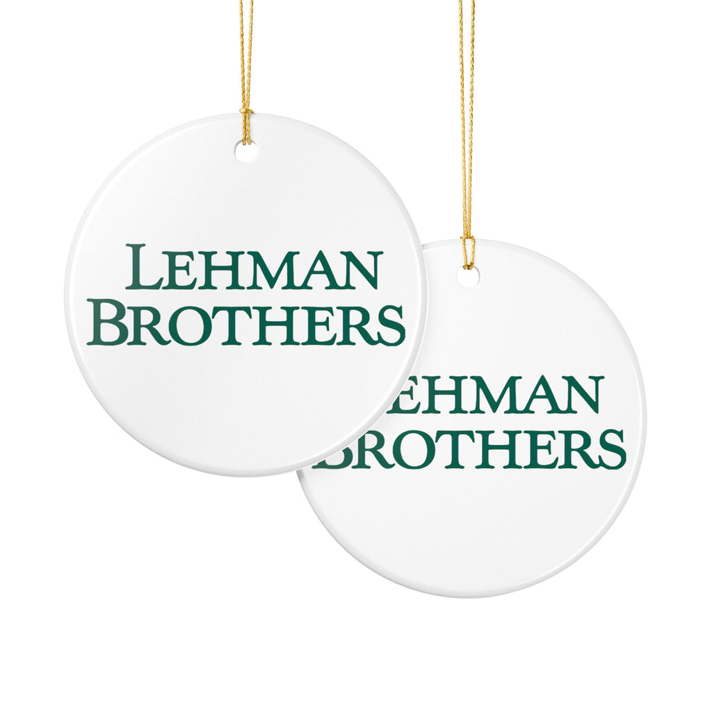 Lehman Brothers Ceramic Ornament