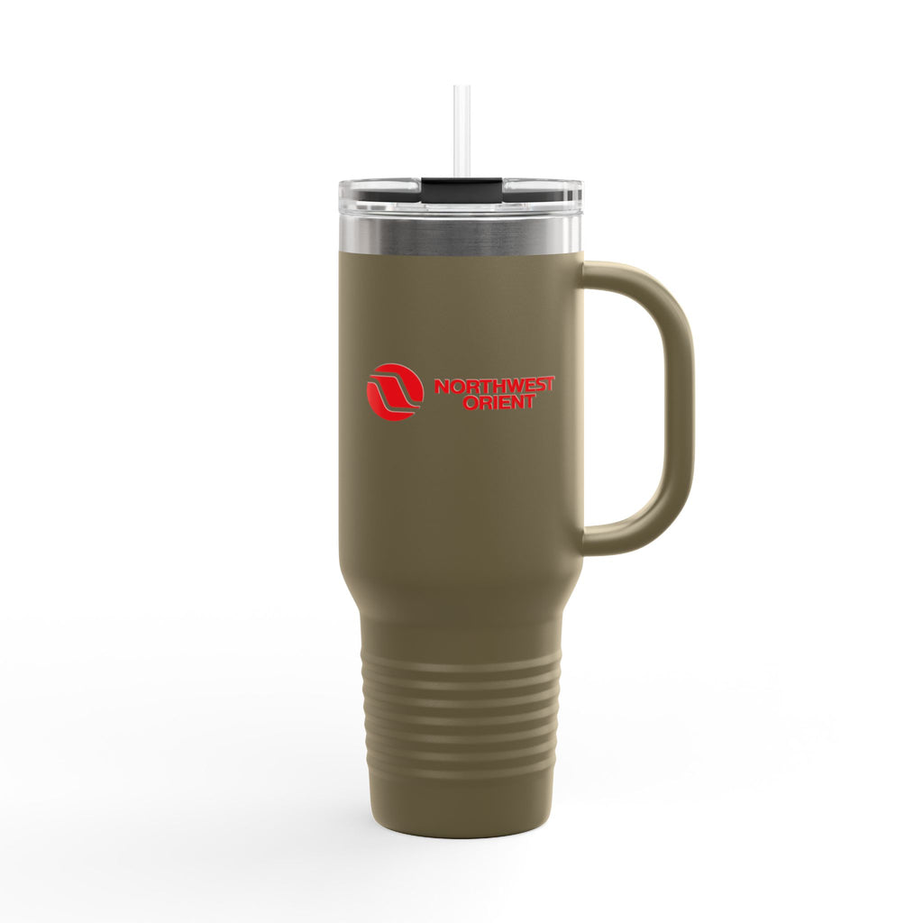 Northwest Orient Airlines 40oz Insulated Travel Mug Stainless Tumbler