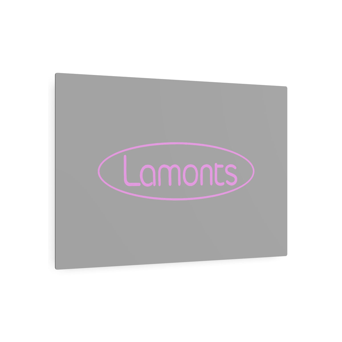 Lamonts Metal Sign