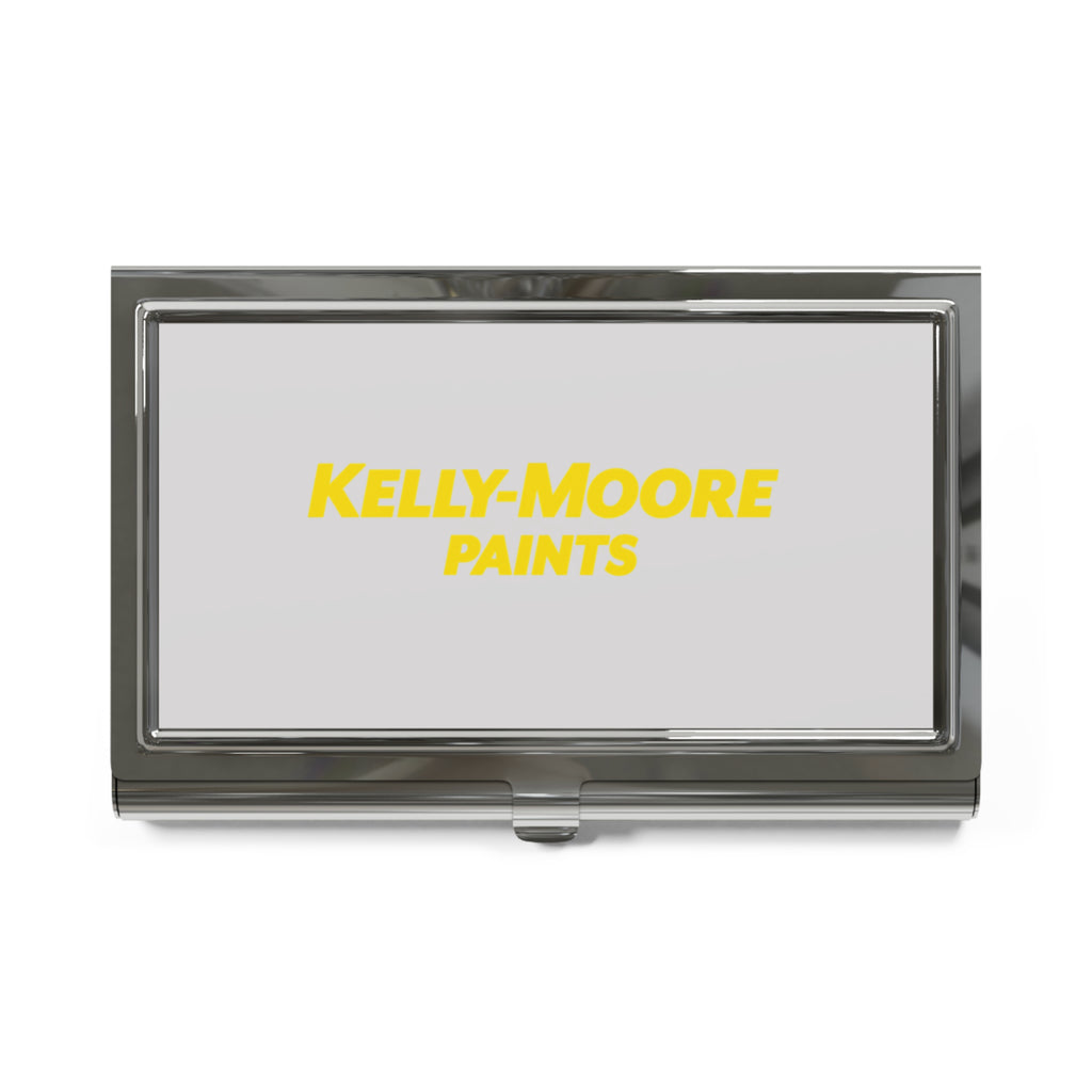 Kelly-Moore Paints Metal Business Card Holder