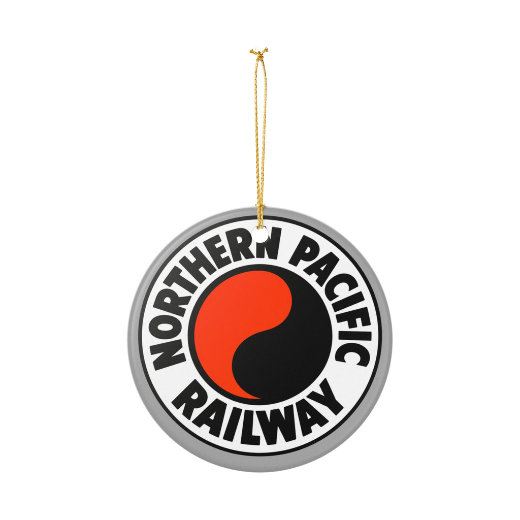 Northern Pacific Railway Ceramic Ornament