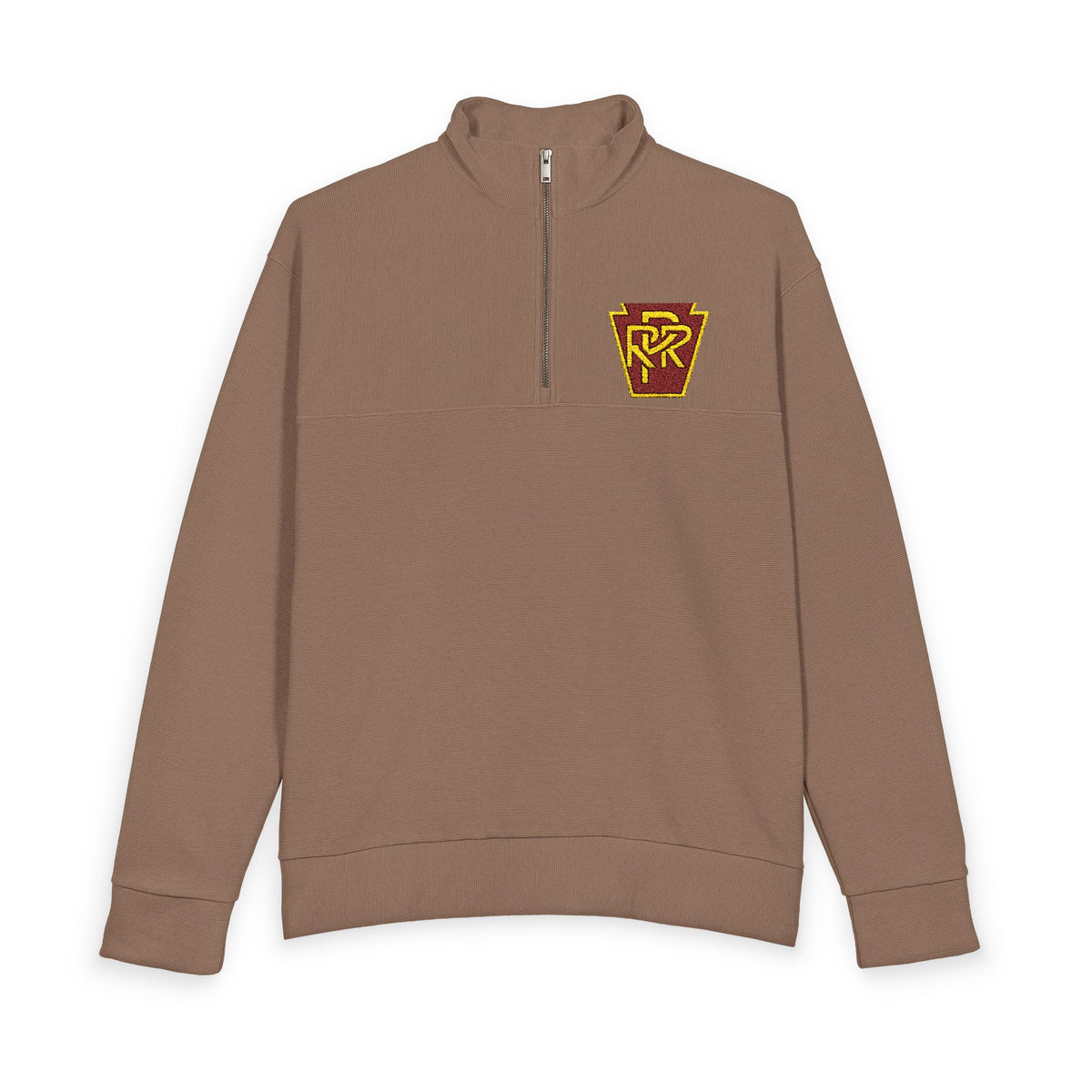 Pennsylvania Railroad Heavy Knit Quarter-Zip Sweatshirt