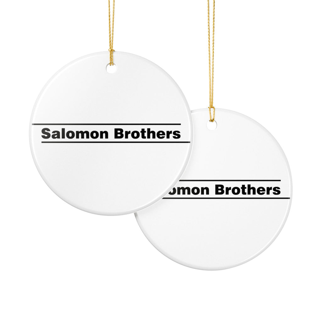 Salomon Brothers Ceramic Ornament