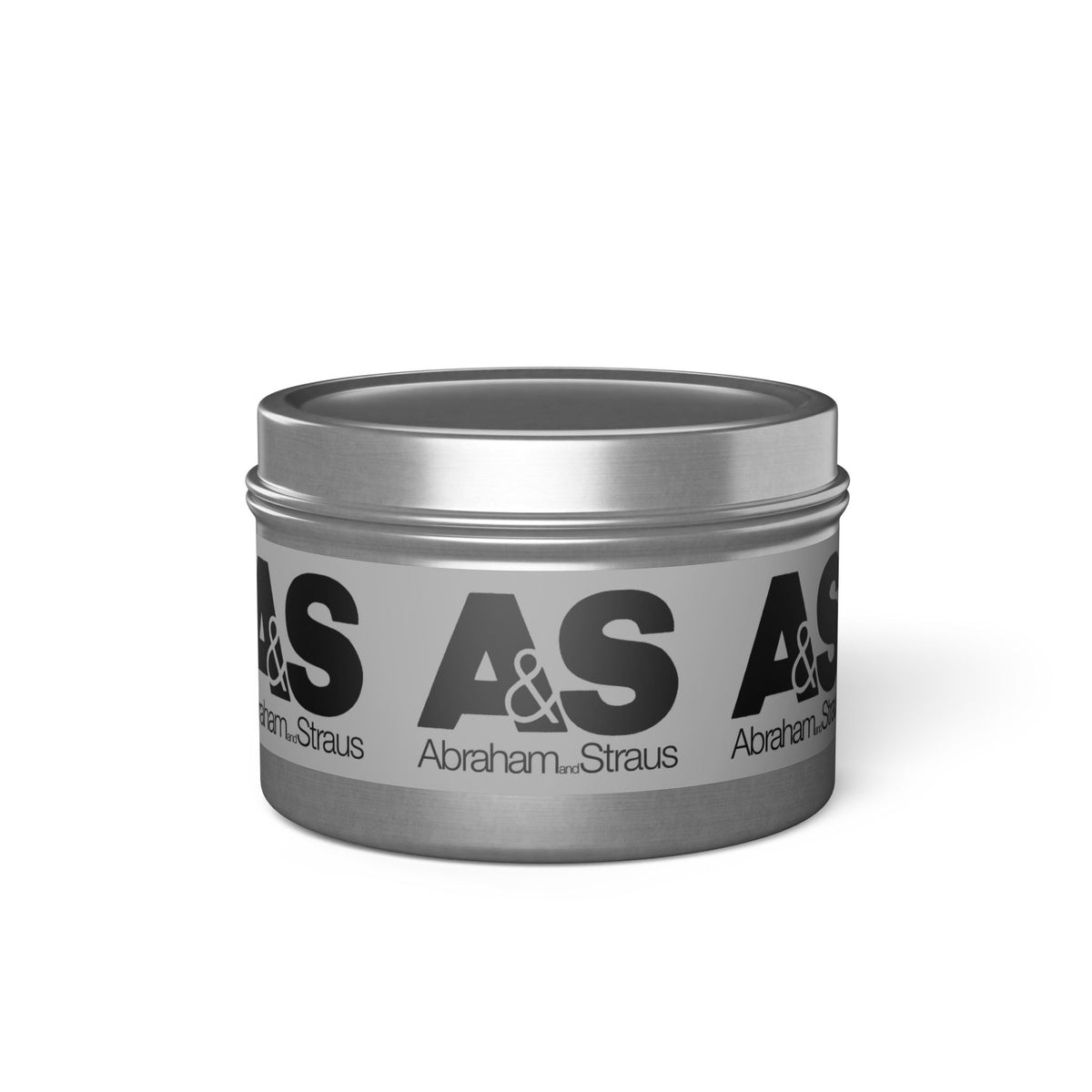 Abraham & Straus Tin Candle