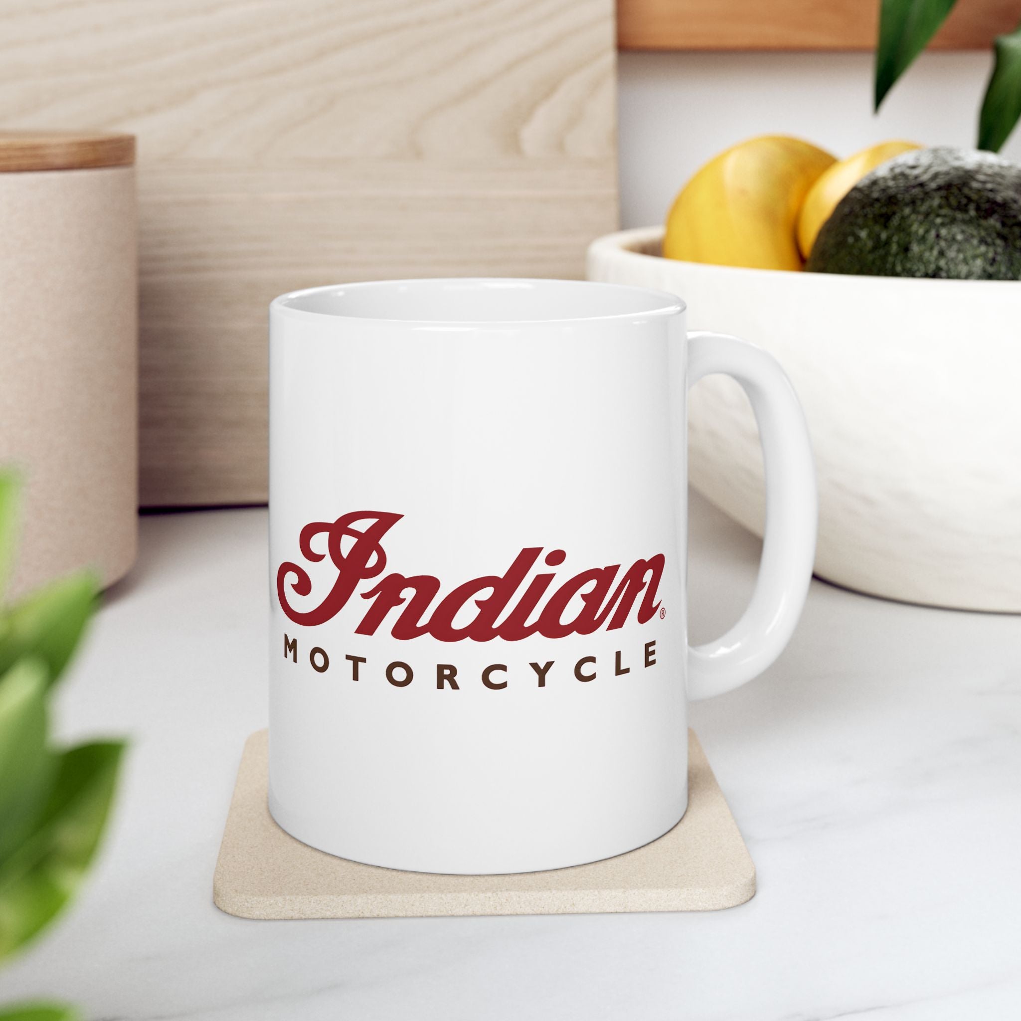 Indian Motorcycle Ceramic Mug