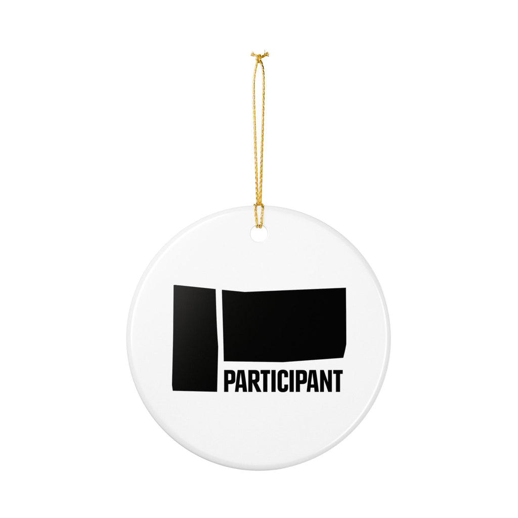 Participant Media Ceramic Ornament