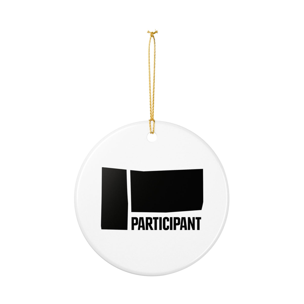 Participant Media Ceramic Ornament