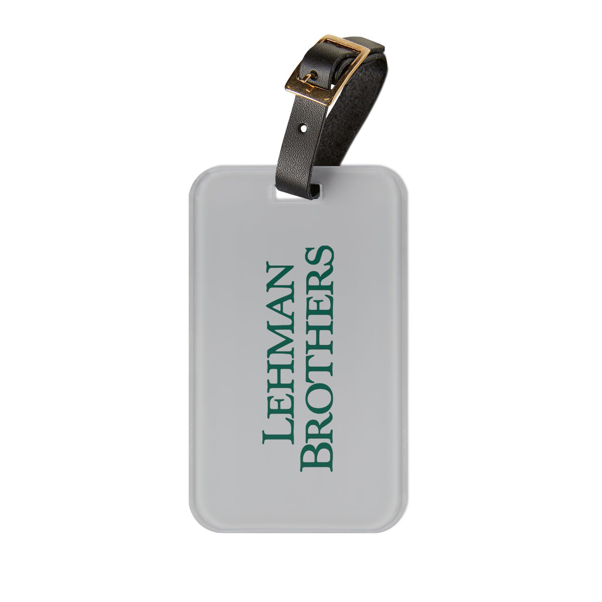 Lehman Brothers Luggage Tag