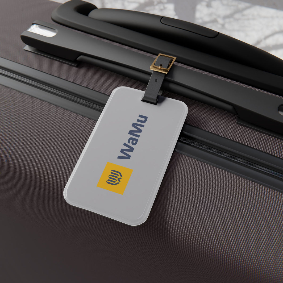 Washington Mutual (WaMu) Luggage Tag