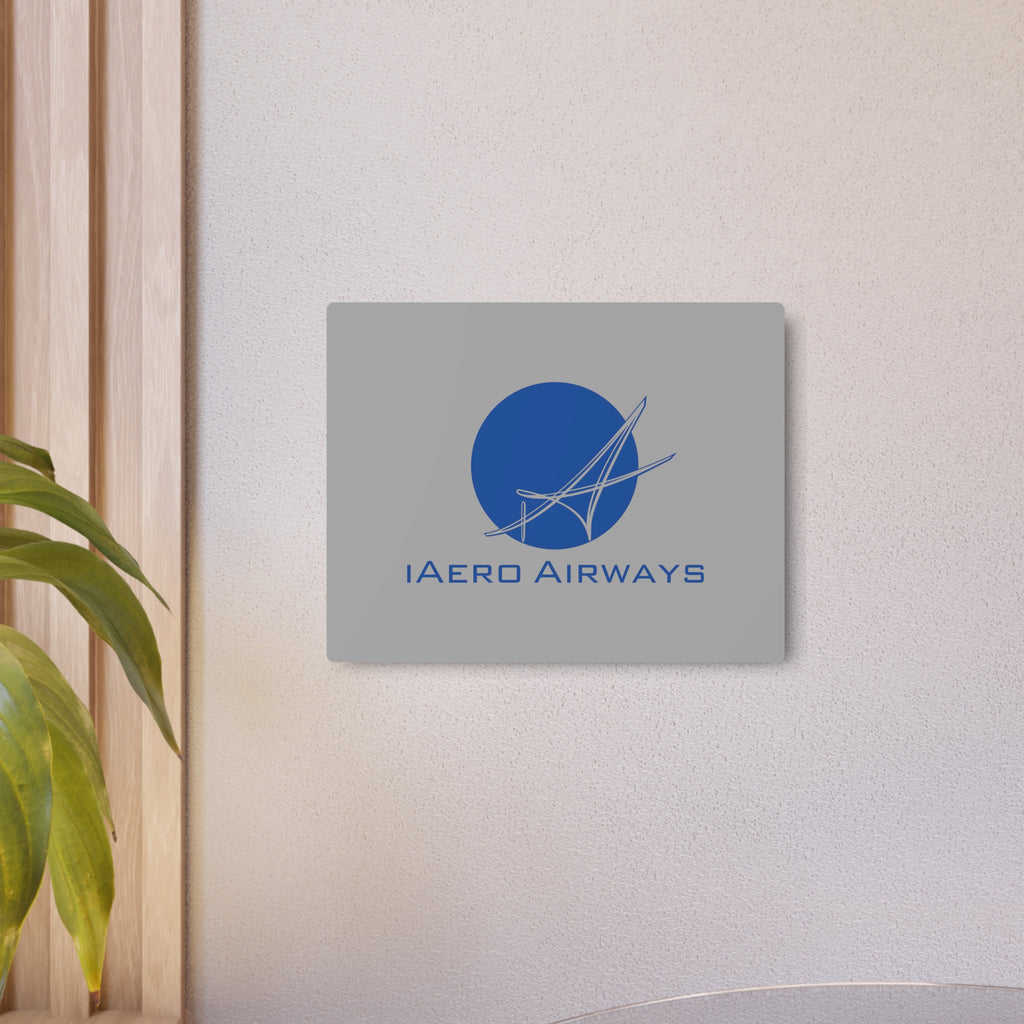 iAero Airways Metal Sign