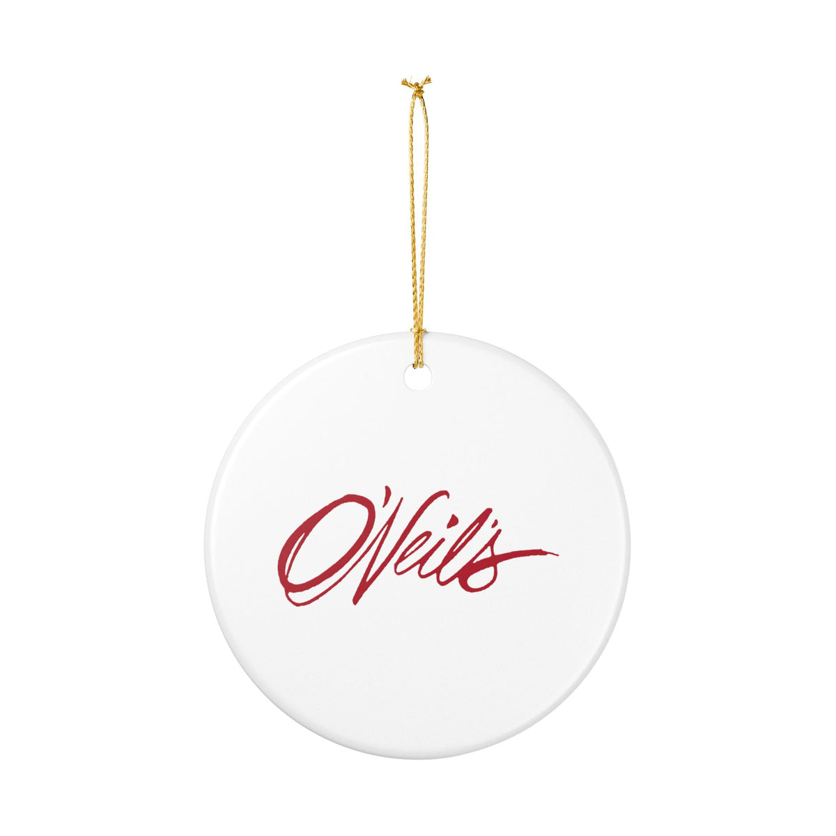 O'Neil's Ceramic Ornament