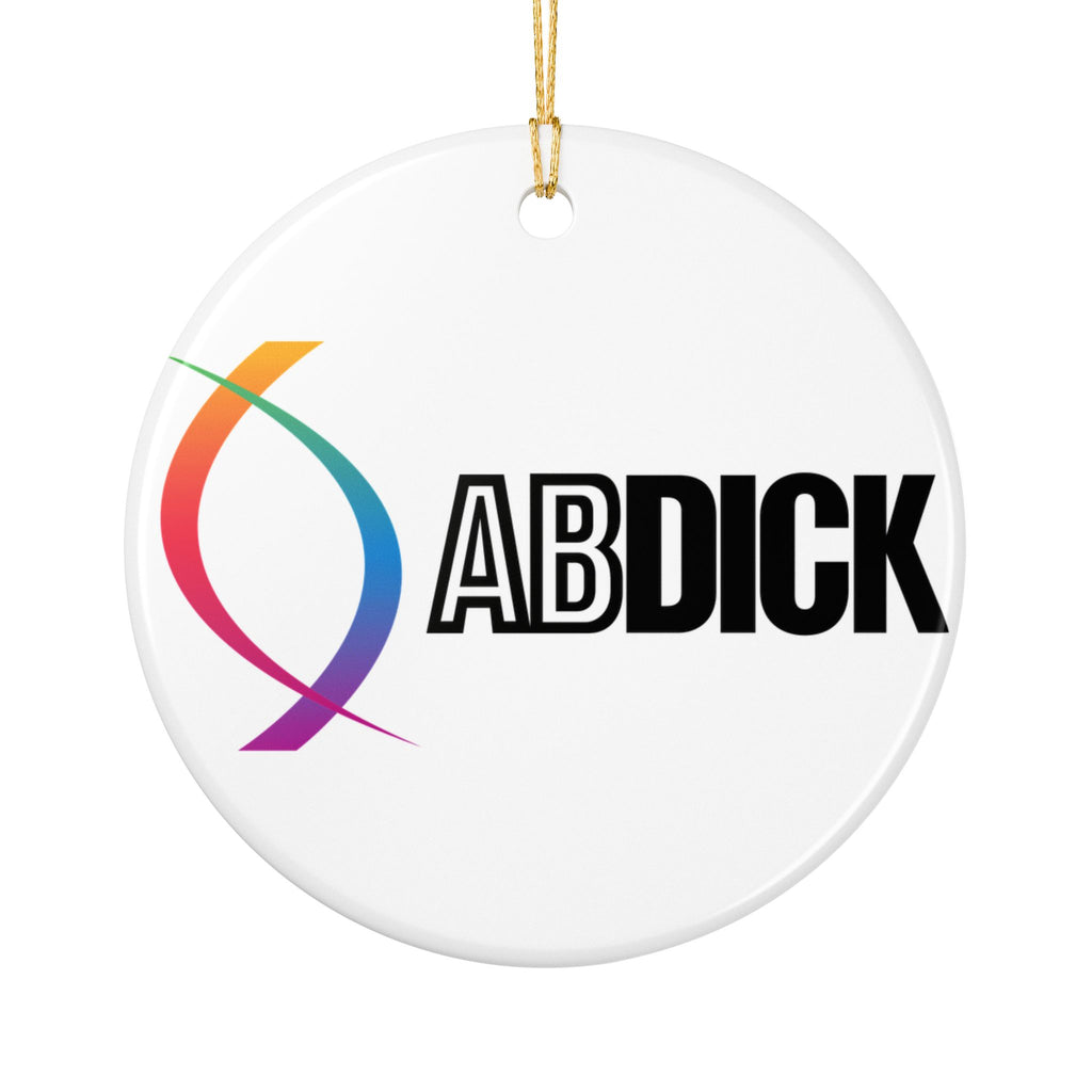 A. B. Dick Company Ceramic Ornament