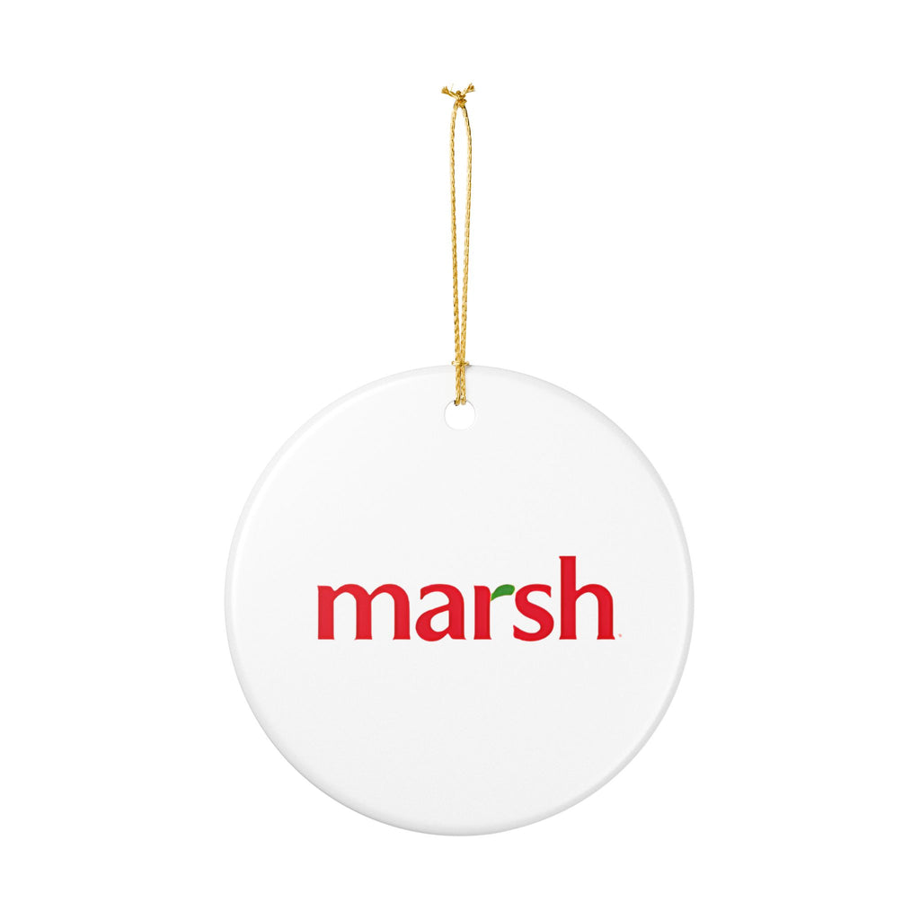 Marsh Supermarkets Ceramic Ornament